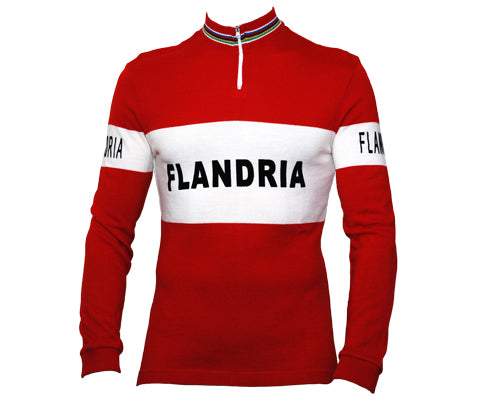 Flandria Retro Wool Jersey - Long Sleeve