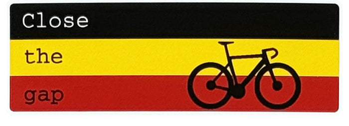 Close the gap - Cycling Sticker