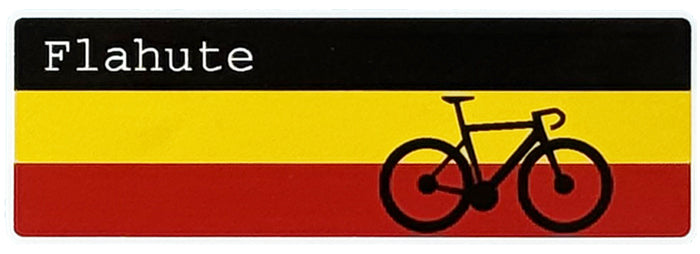 Flahute - Cycling Sticker