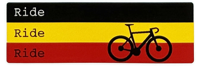 Ride Ride Ride - Cycling Sticker