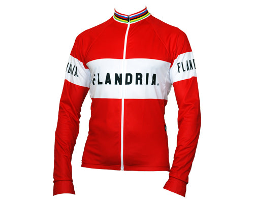 Flandria Modern Cycling Jersey - Long Sleeve