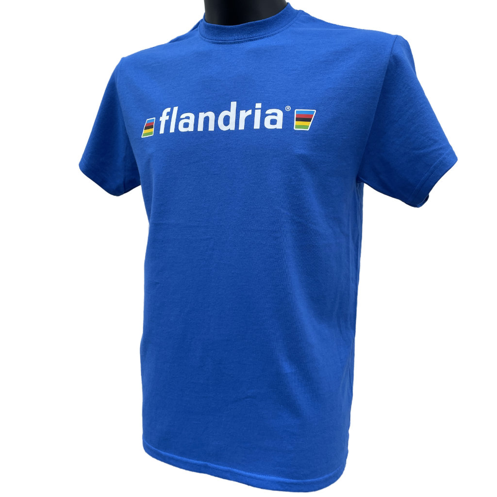 Flandria Moped T-Shirt Blue