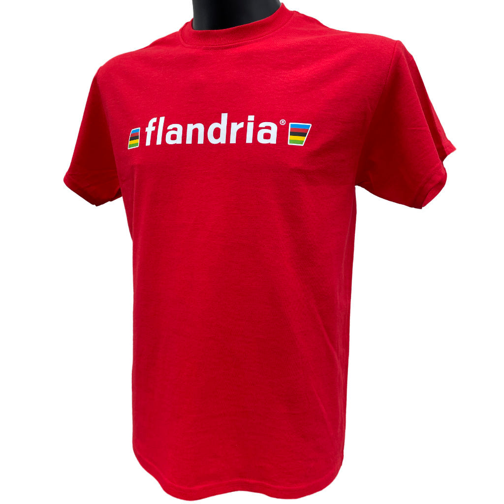Flandria Moped T-Shirt Red
